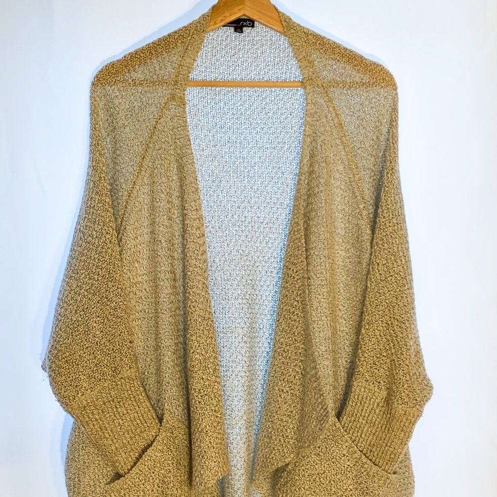 Marled Gray Knit Sweater - Picture 1 of 2